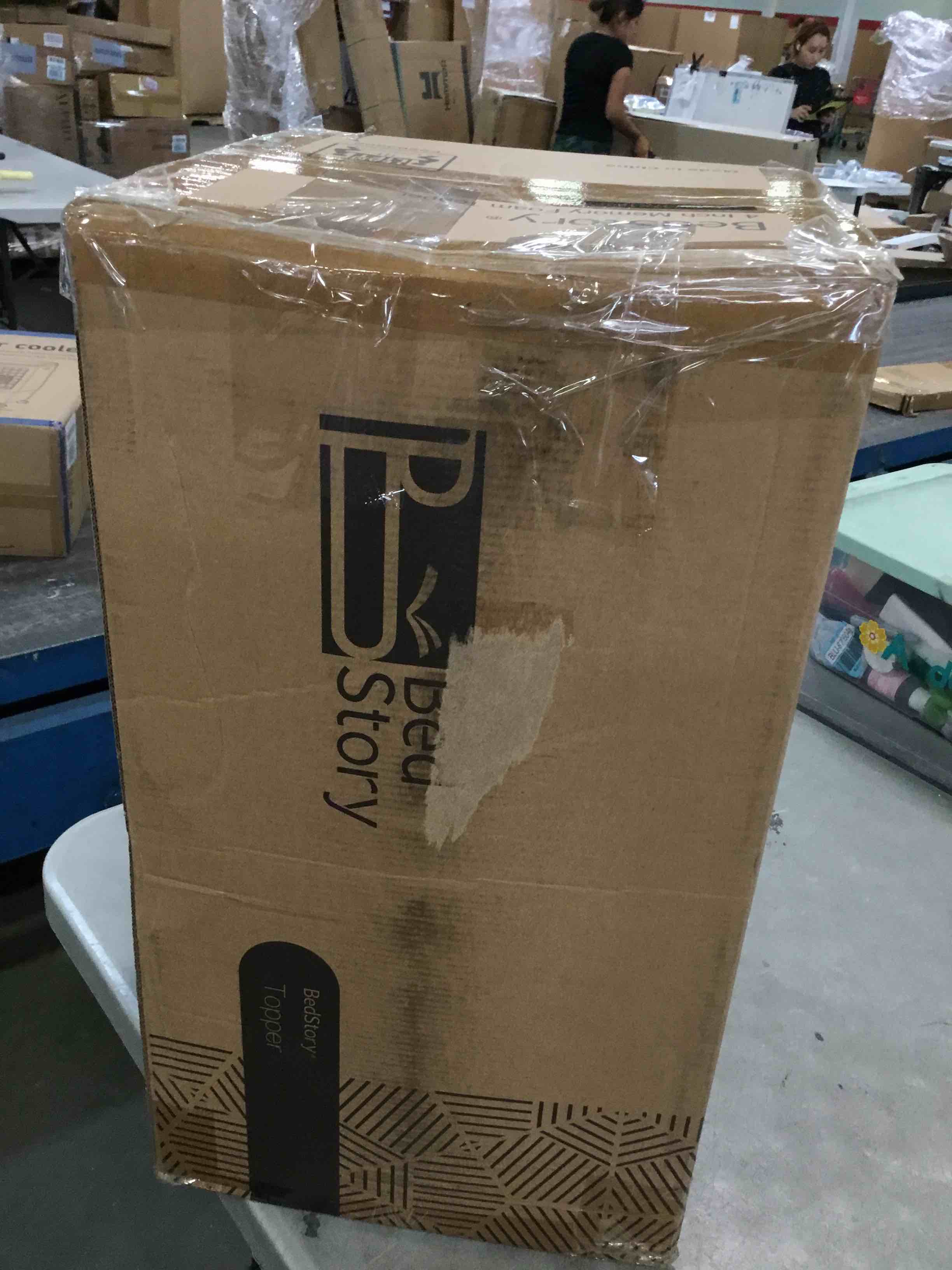 BedStory 4 Inch Firm Mattress Topper Twin Size, Extra Firm Memory Foam