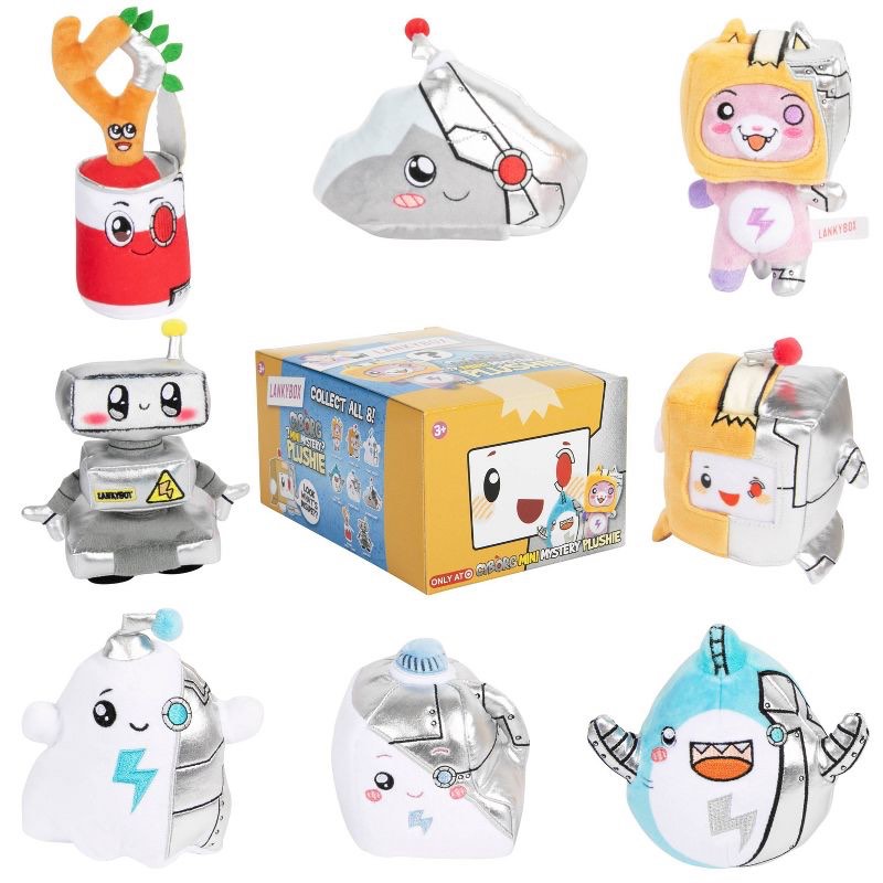 LankyBox Cyborg 6" Mini Mystery Plush (Target Exclusive) 9 pack 