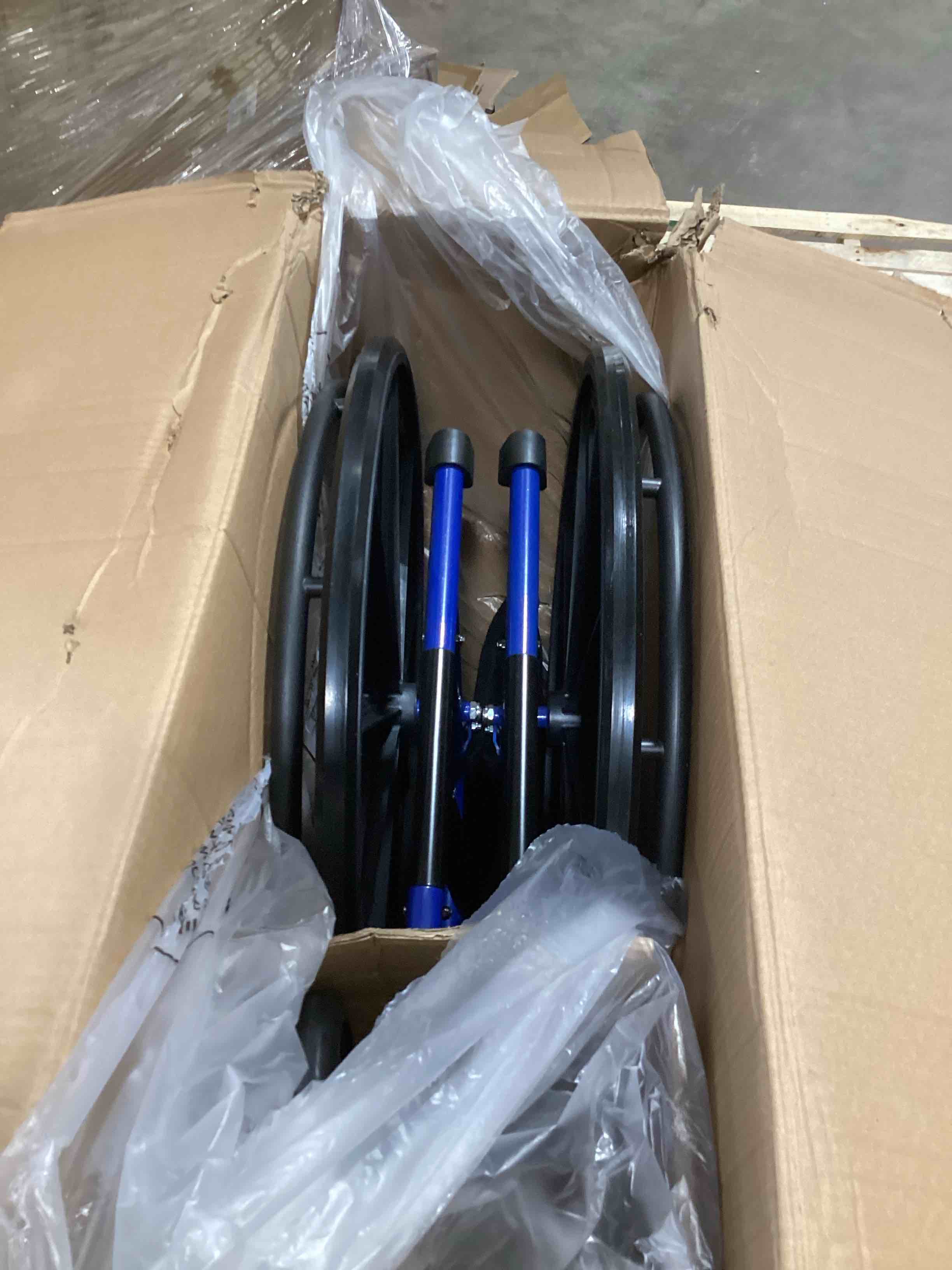 Drive Medical Cruiser III Light Weight Wheelchair with Flip Back