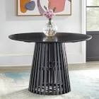 Parisi Round Solid Wood Base Dining Table INCOMPLETE