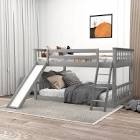 Full Over Full Wood Bunk Bed