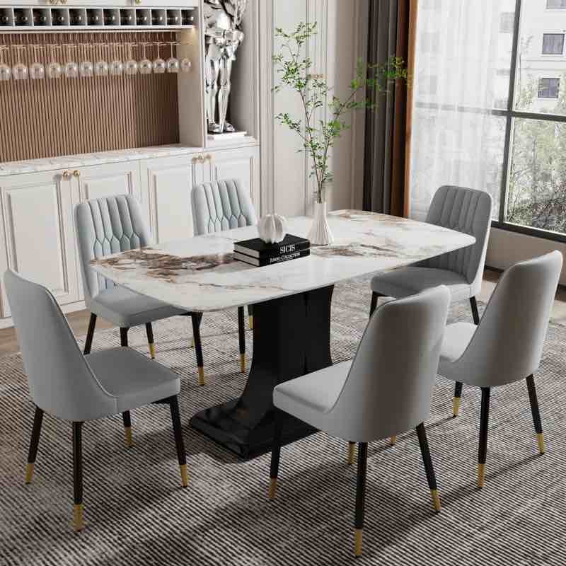 (incomplete) Sindia Rectangular 63'' L x 35.4'' W Restaurant Dining Set