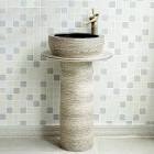 homary 5.91” tall fireclay circula 