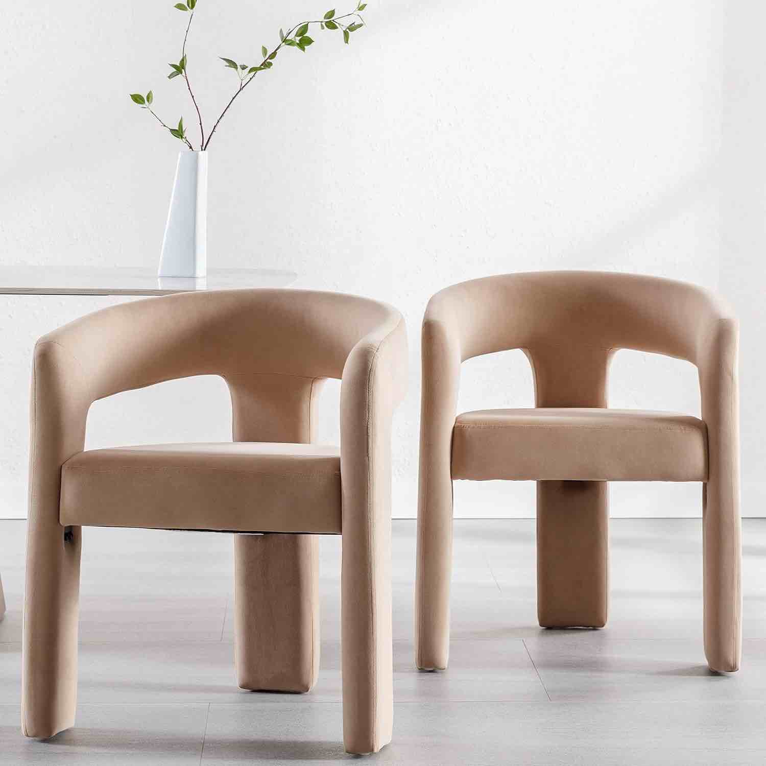 (incomplete ) modern dining chairs barrel dining 