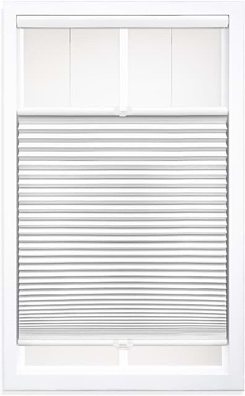 Magnetic Mini Blind For Steel Door Window Vinyl Cordless Magnet White 25 X 72