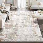 Area Rug Living Room Rugs: 8x10 Soft Modern Abstract Fluffy Rug with Non-Slip Backing, Washable Indoor Plush Throw Rug Large Accent Carpet for Bedroom Dining Room Nursery Home Office - Blue/Gray 8'x10' Blue/Gray