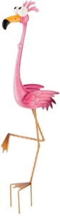 Goofy Bird Stake - Flamingo