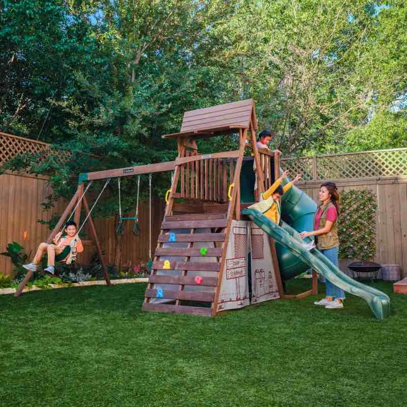 Ranger Retreat Playset Box 4(48 Inch Slide)