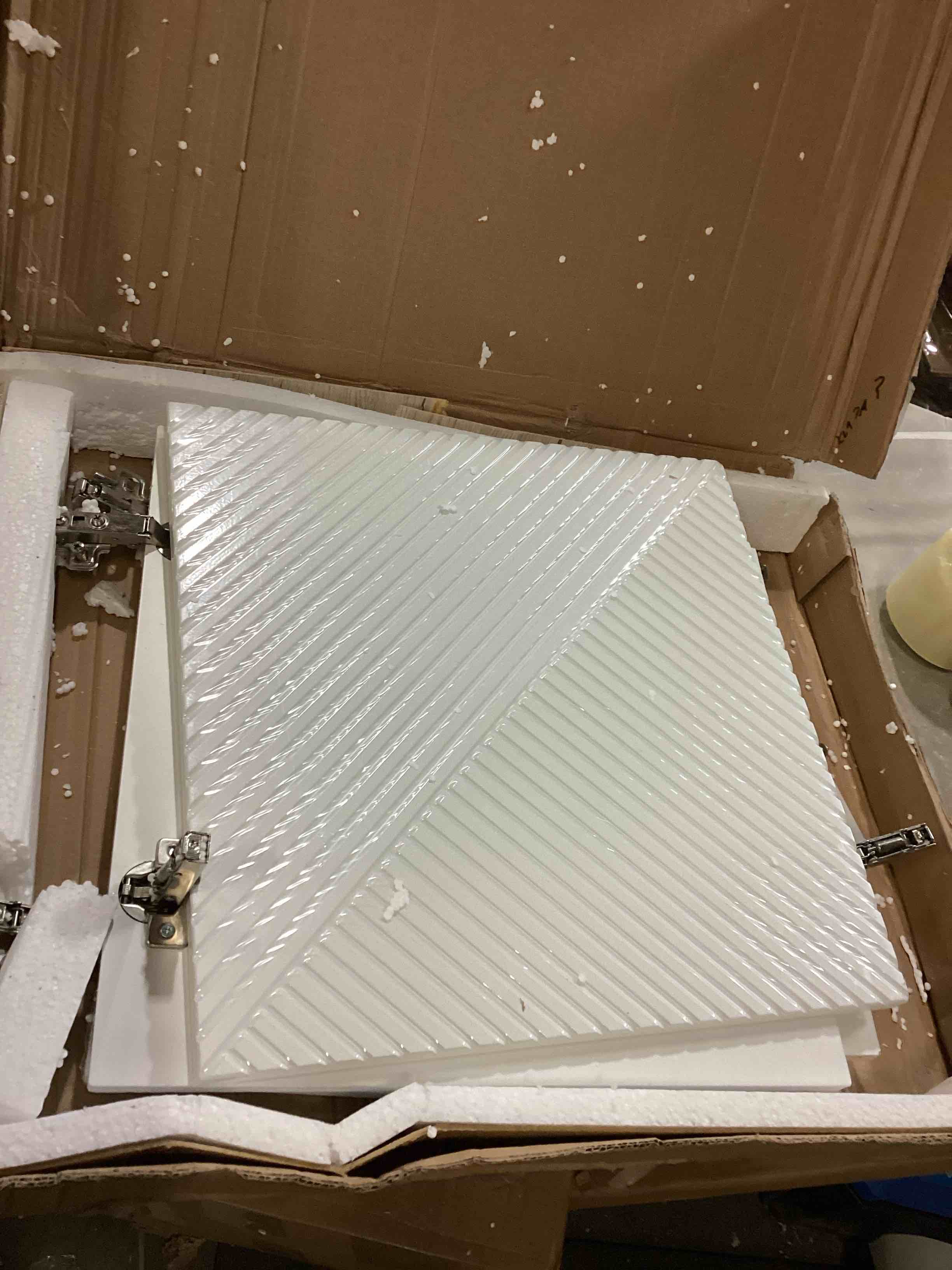 Condition photo showing As Is for (Similar, incomplete) Sasithorn 70.9" Wide Media Console