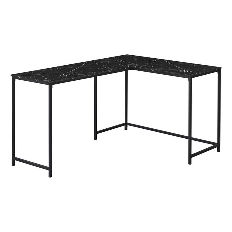 60W L-Shaped Computer Desk