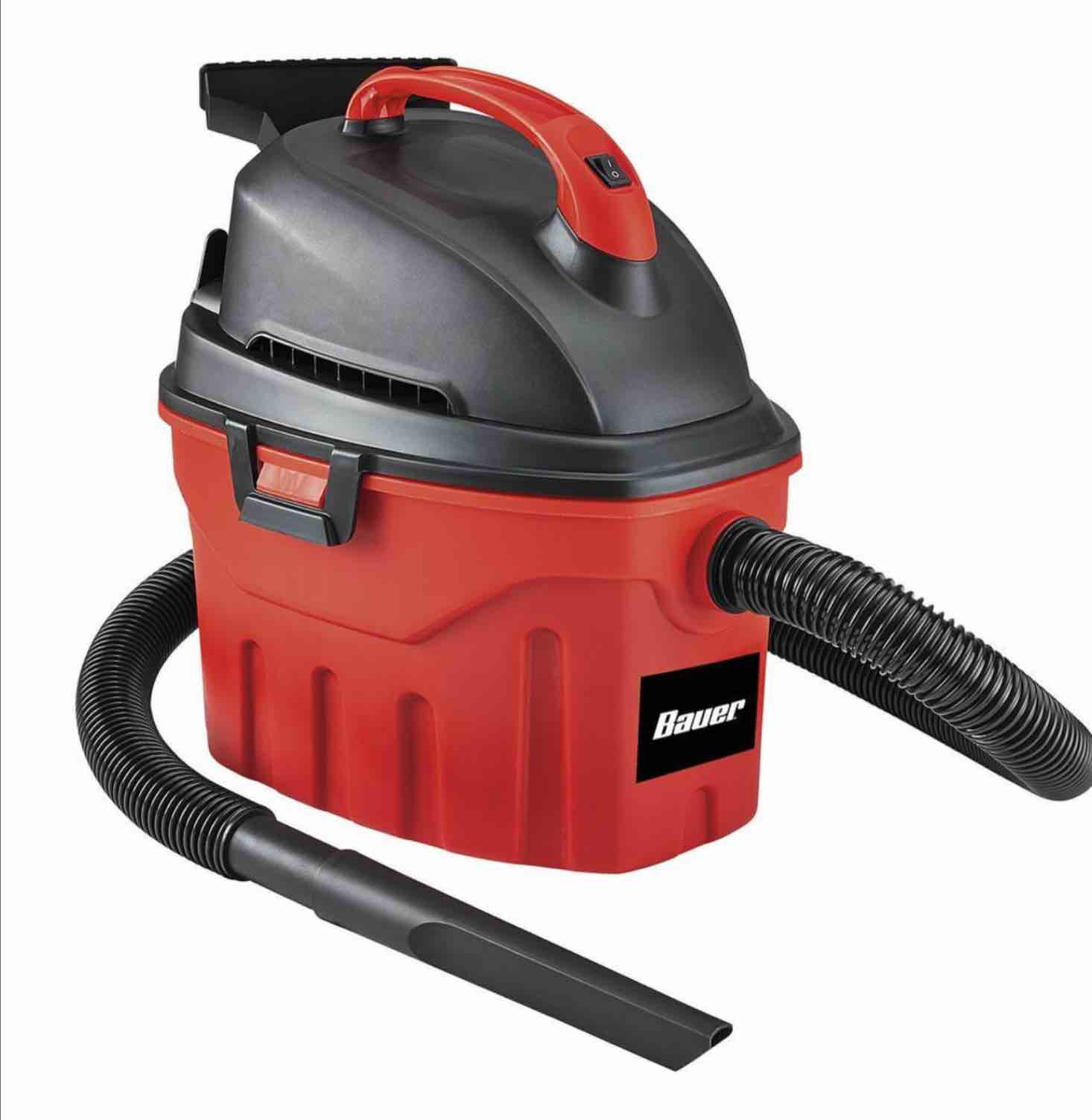 (MA1) Bauer 1952E-B3 9 Gallon Wet Dry Vacuum
