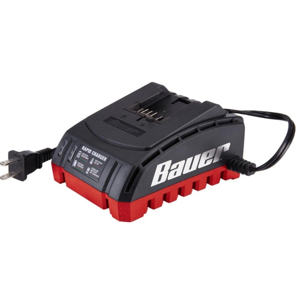 Bauer 1704C-B Hypermax Lithium Rapid Charger, 20 V