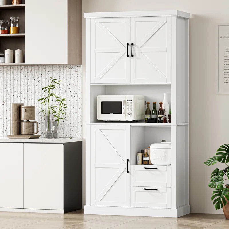 Arryanna 76.2'' Kitchen Pantry