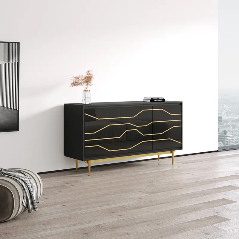 (SIMILAR)Katanya 63" Wide Sideboard