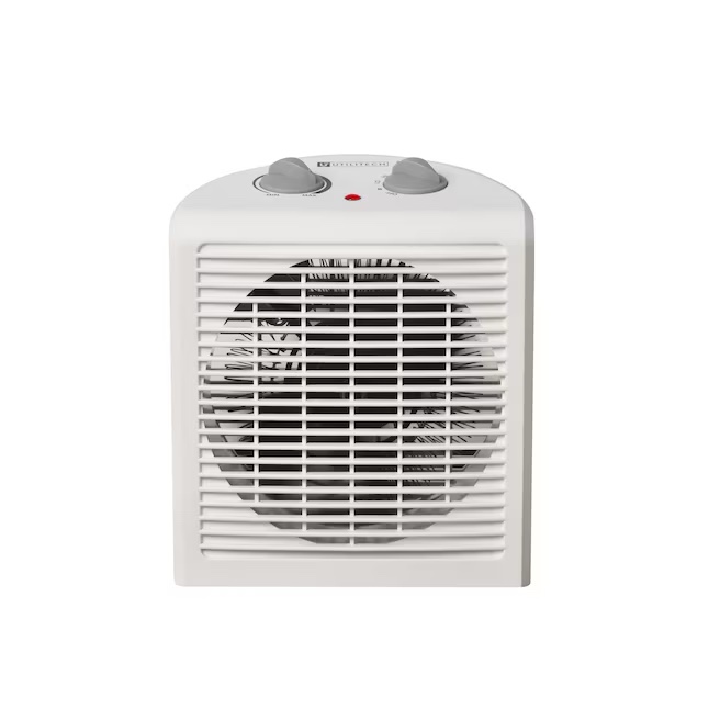 Utilitech Up to 1500-Watt Fan Compact Personal Electric Heat