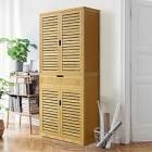 Donnell 72" Bamboo Kitchen Pantry