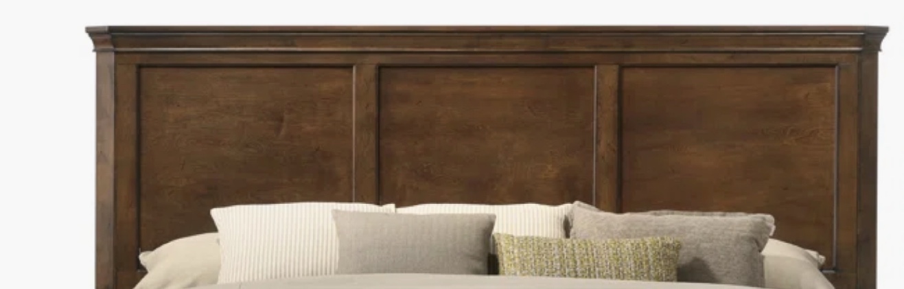 (incomplete)ailany traditional wood panel bed w