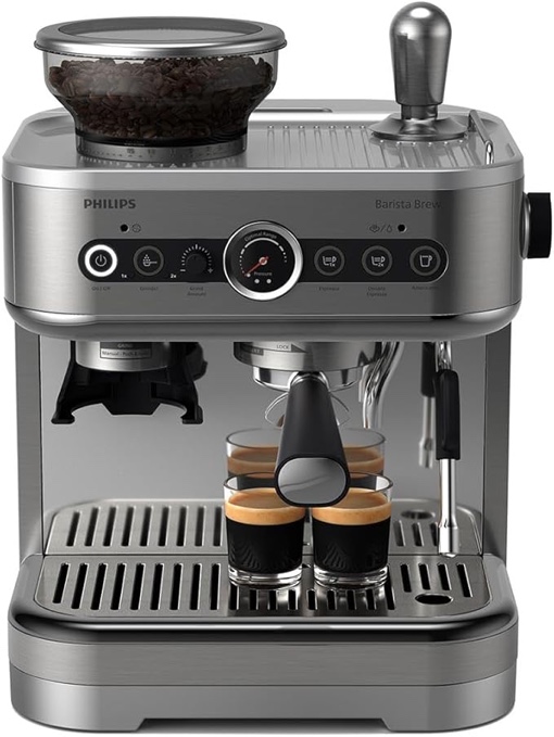 Philips barista brew semi automatic espresso machine with frother 
