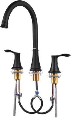 2-Handle High Arc Widespread Roman Tub Faucet