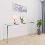 ( similar ) glass console table 
