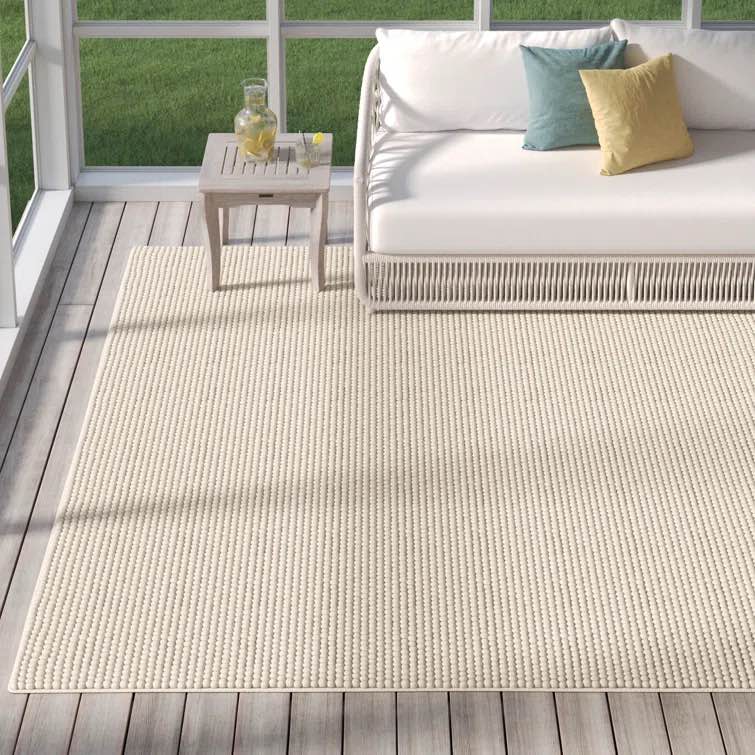 Elle Handmade Ivory Rug