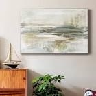Stark Neutral Landscape II - Wrapped Canvas Print