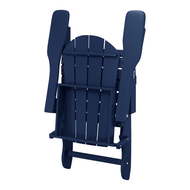 Shawnna Weather-Resistant Foldable Outdoor Adirondack Chair