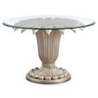 (only glass )Fontainebleau pedestal dining table 