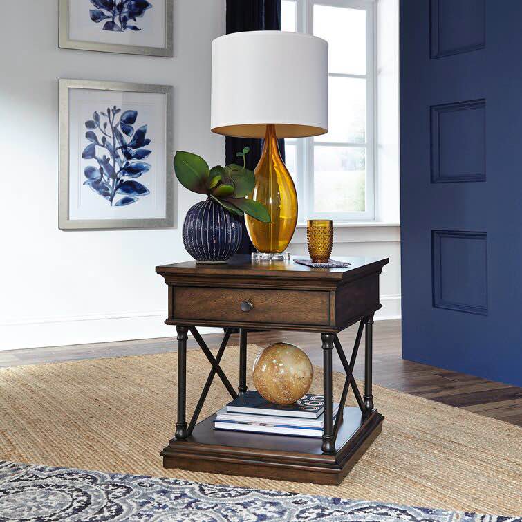 Abigaelle End Table with Storage