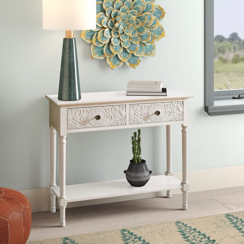 35.5” console table 