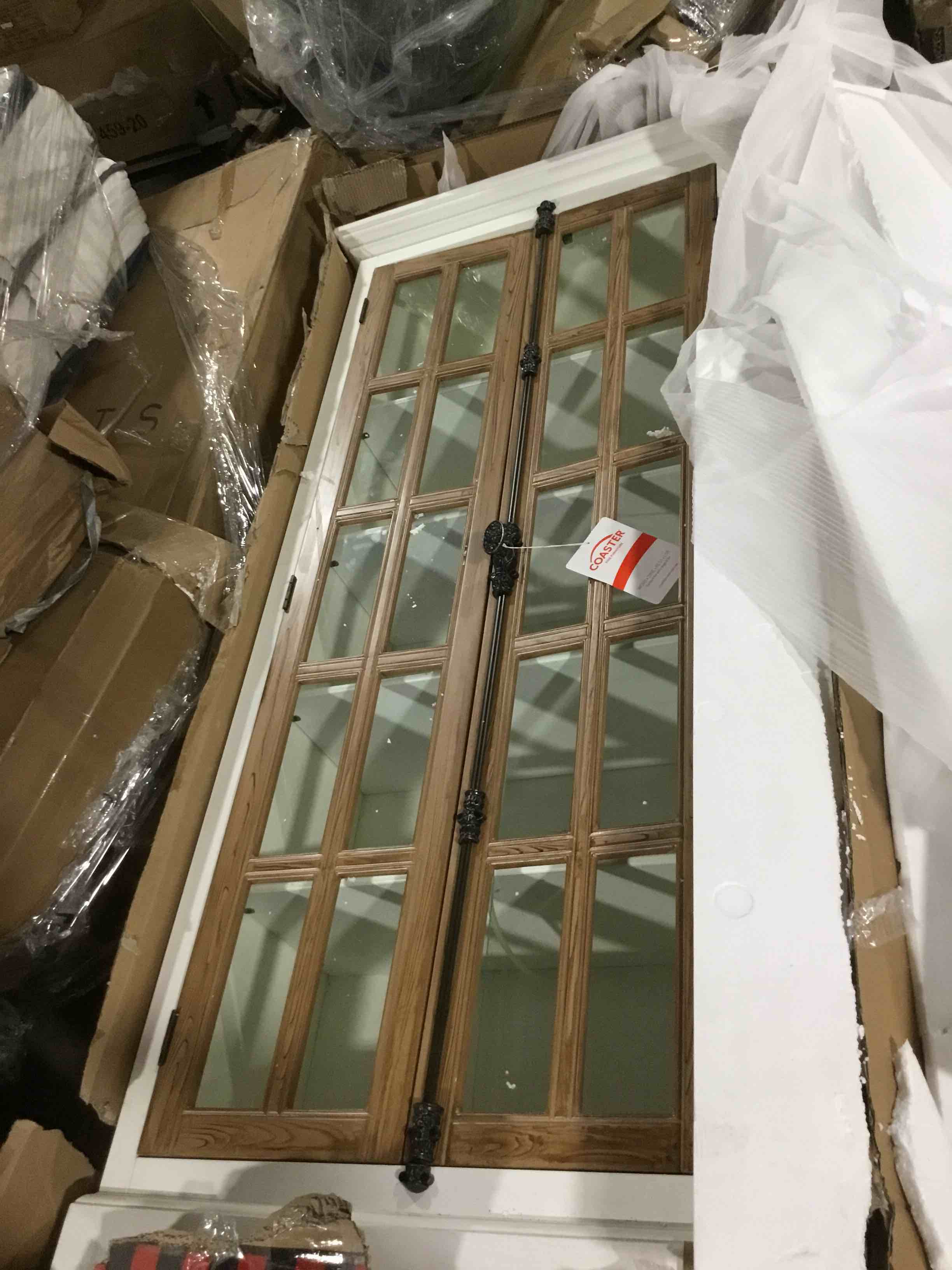 coaster tall accent cabinet