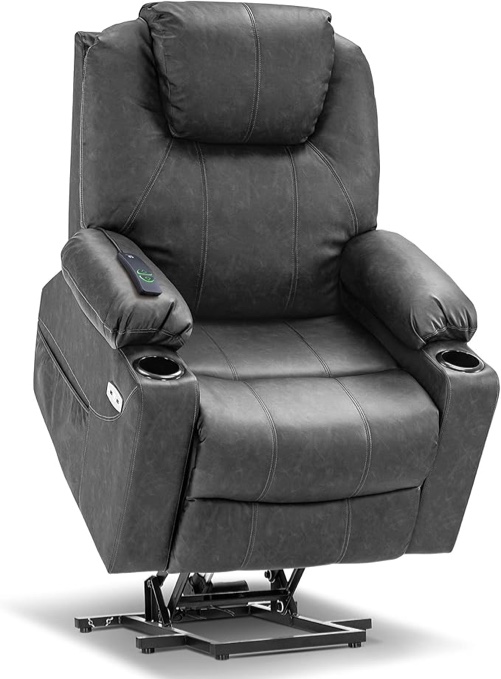 MCOMBO. POWER LIFT RECLINER GREY. 6160-7286GY-2.  incomplete 1 of 2only