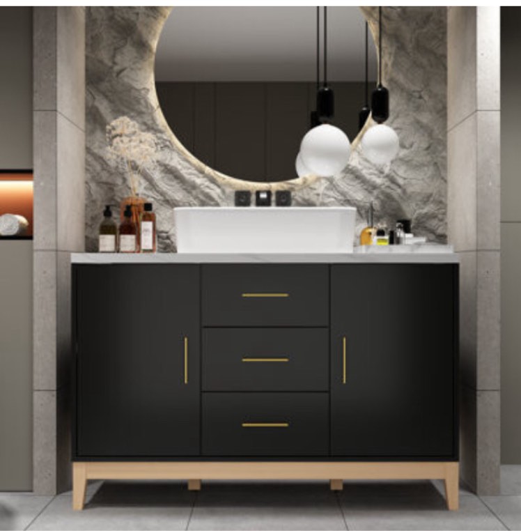 Davian 47.2" Single Bathroom Vanity Set(incomplete, sink only )