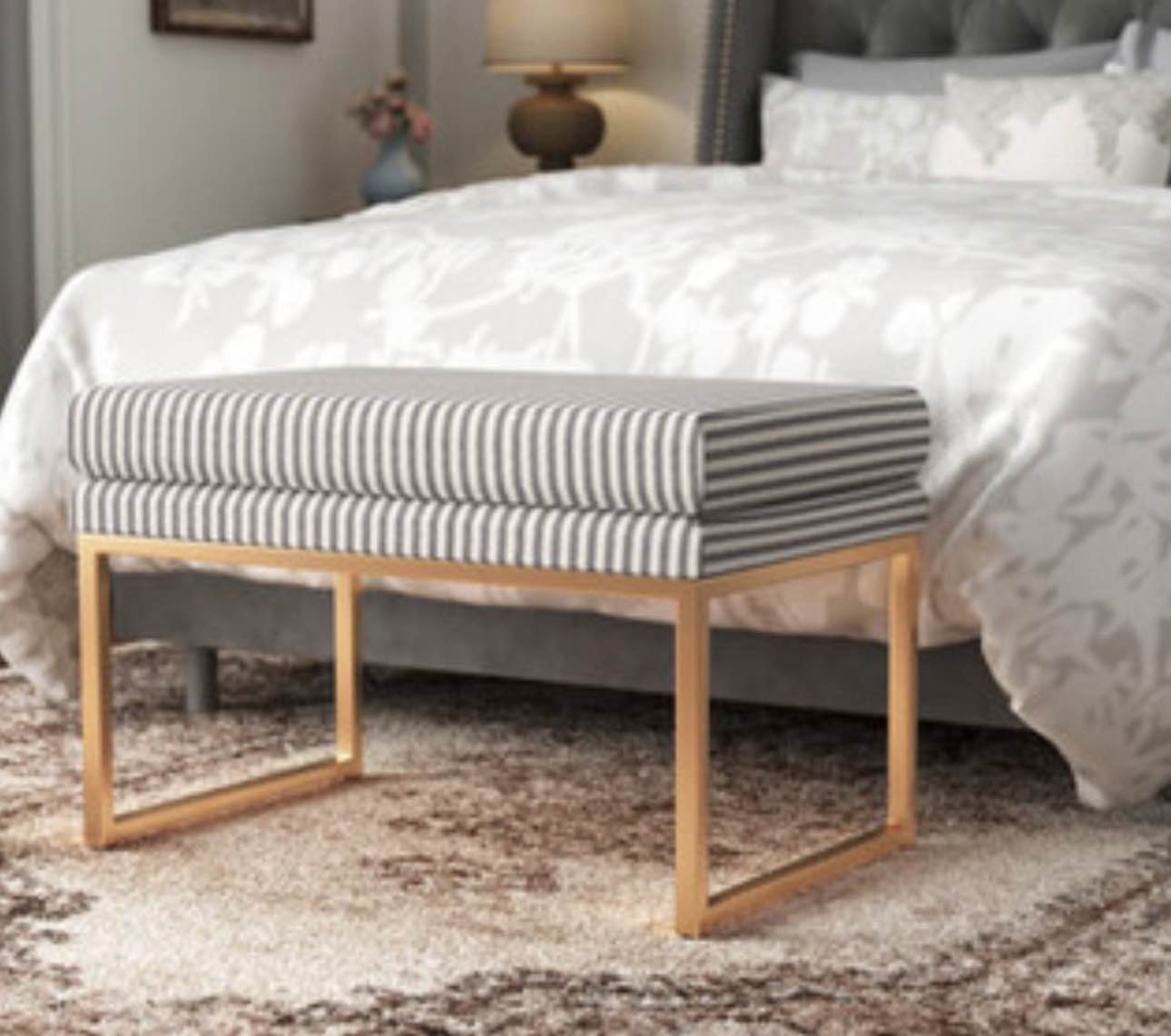 Annalise 30.5" Wide Rectangle Standard Ottoman