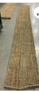 NATURAL 2' X 16' Loose Threads Rug, Reduced Price 1172638330 NF447A-2160(similar to stock photo) 