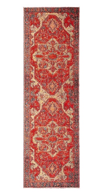  Polaris POL06 Runner Area Rug, 2'6" x 8'