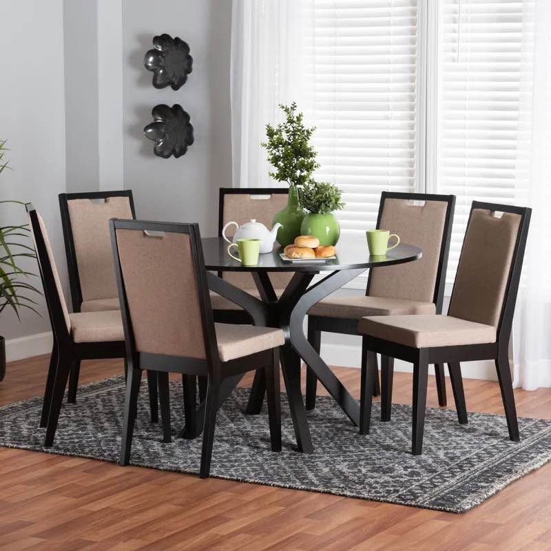 Mamoun 6 - Person Dining Set (incomplete set of 2 chairs only)