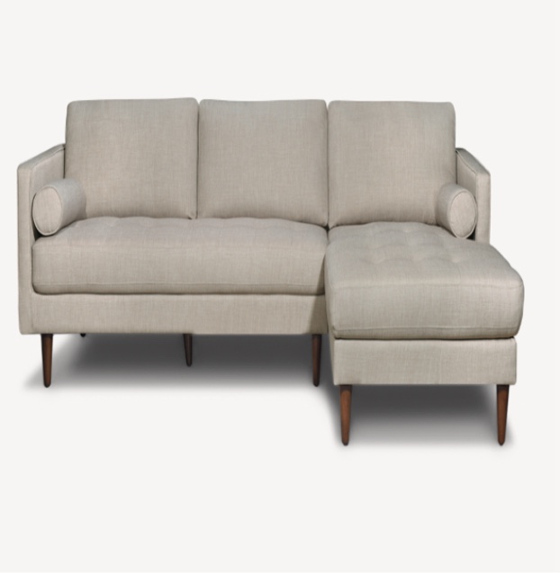 Revive Sofa with Reverse Chaise Light brown ( incomplete box 1/2)