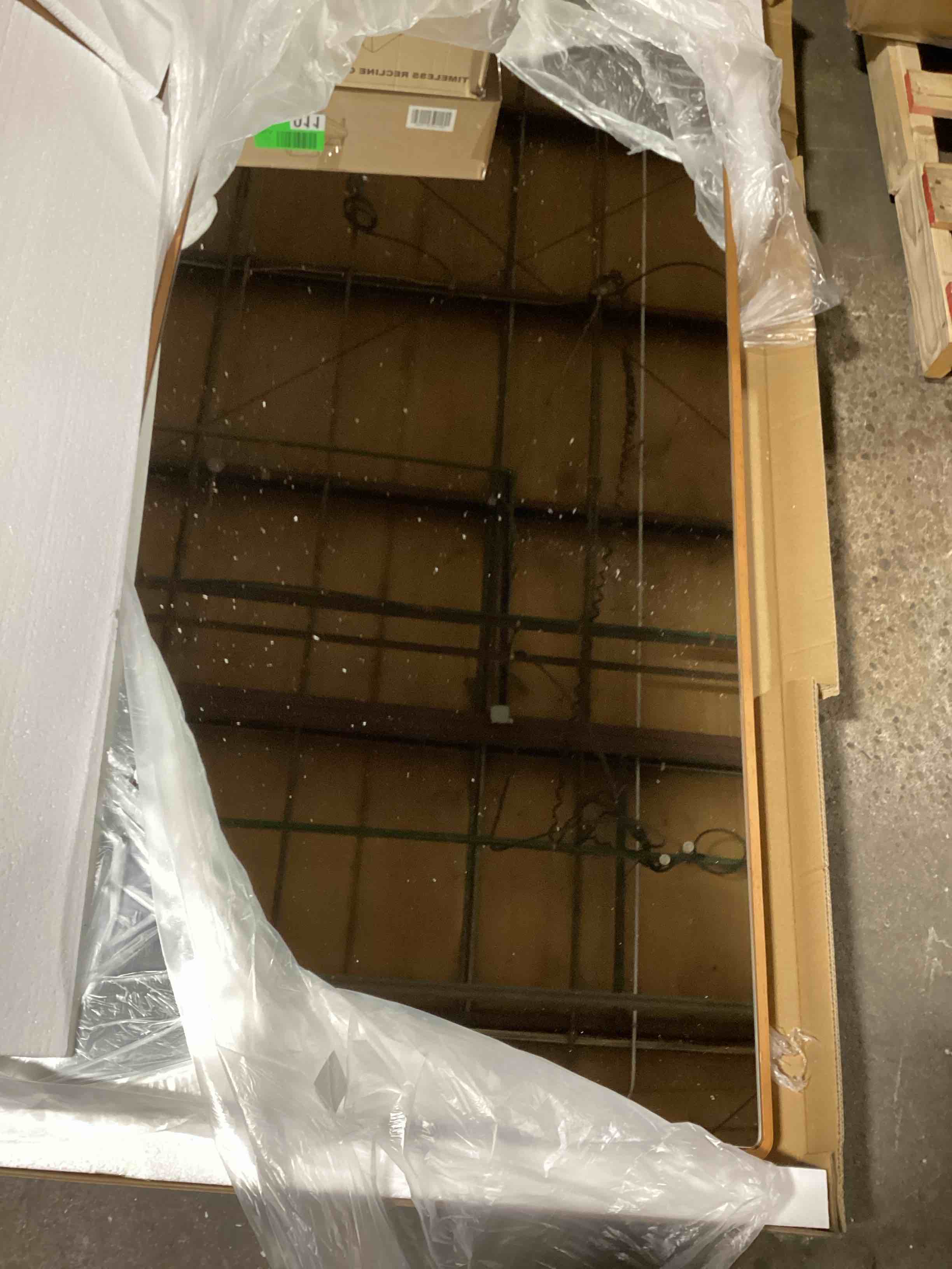 Bassett Mirror Company Holly Arched Floor Mirror M5046