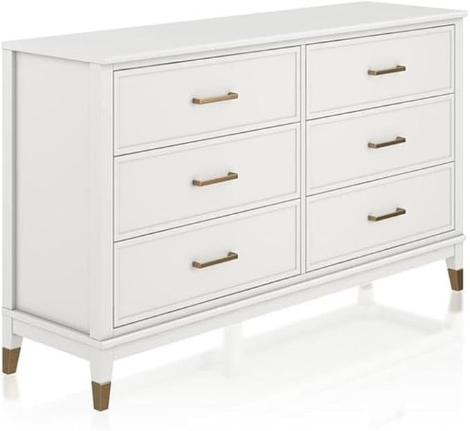 Cosmoliving By Cosmopolitan Westerleigh 6 Drawer Dresser, (Box 1 of 2)