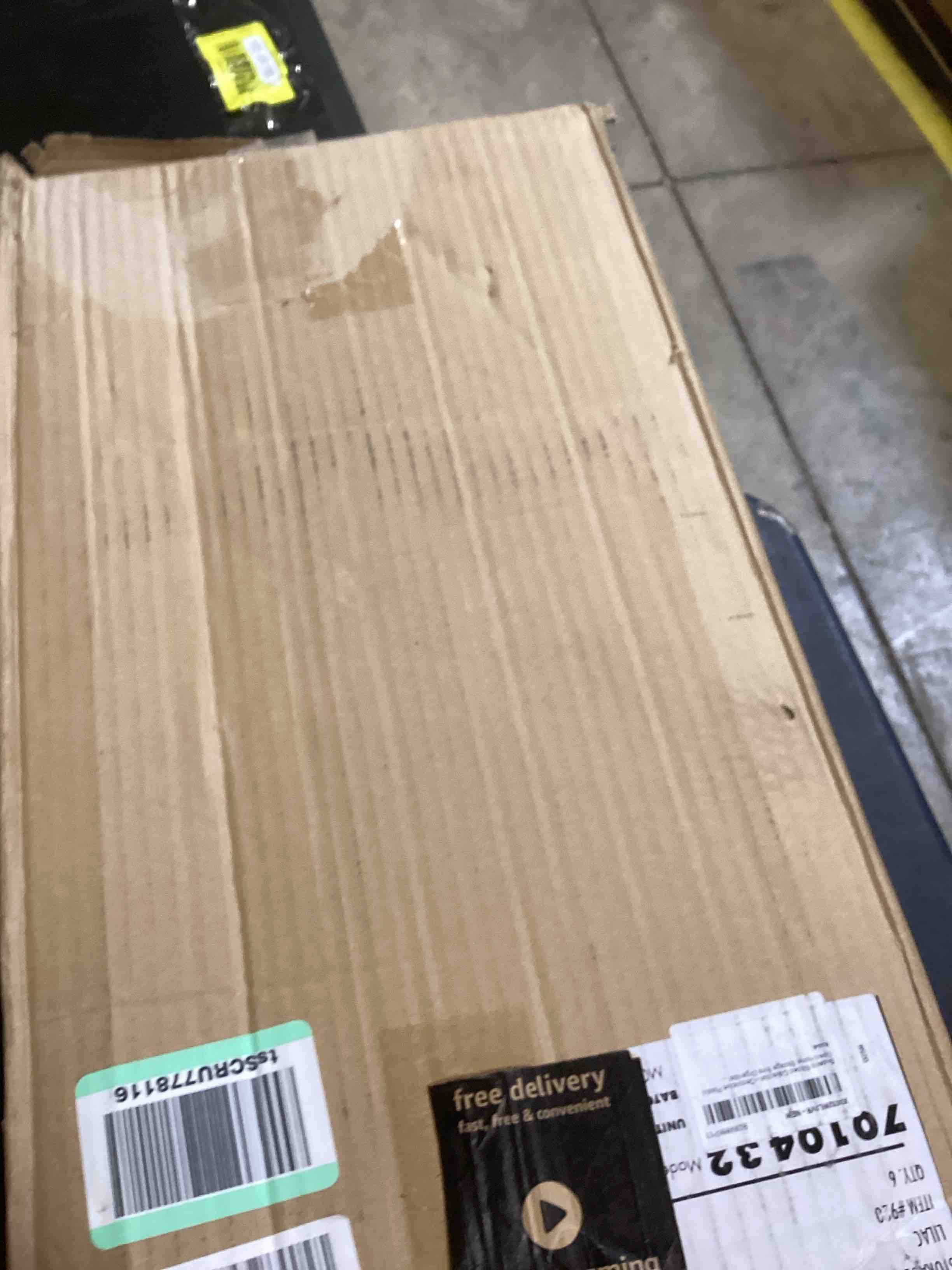 Superio Ribbed Collection Decorative Plastic Open Home Storage Bins