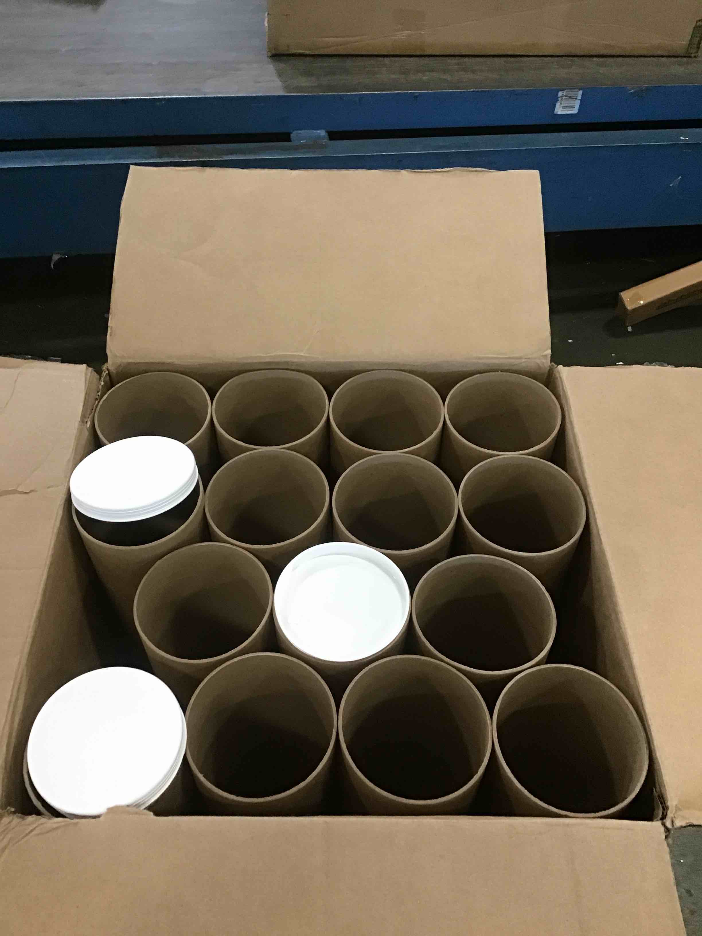 AVIDITI Mailing Tubes with Caps, 2 Inch x 30"L, 15-Pack | Cardboard Tube Mailer for Poster Box, Blueprint, Teachers, Artwork, Long Art Holder, 2x30 Kraft