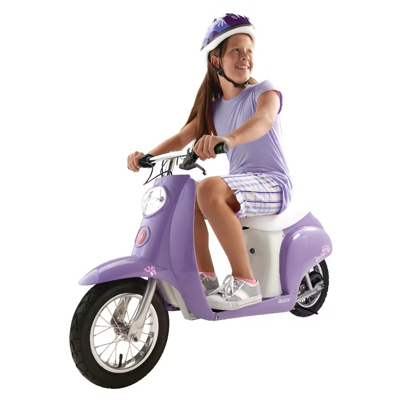 Razor 24V Pocket Mod Betty Powered Ride-On - Purple