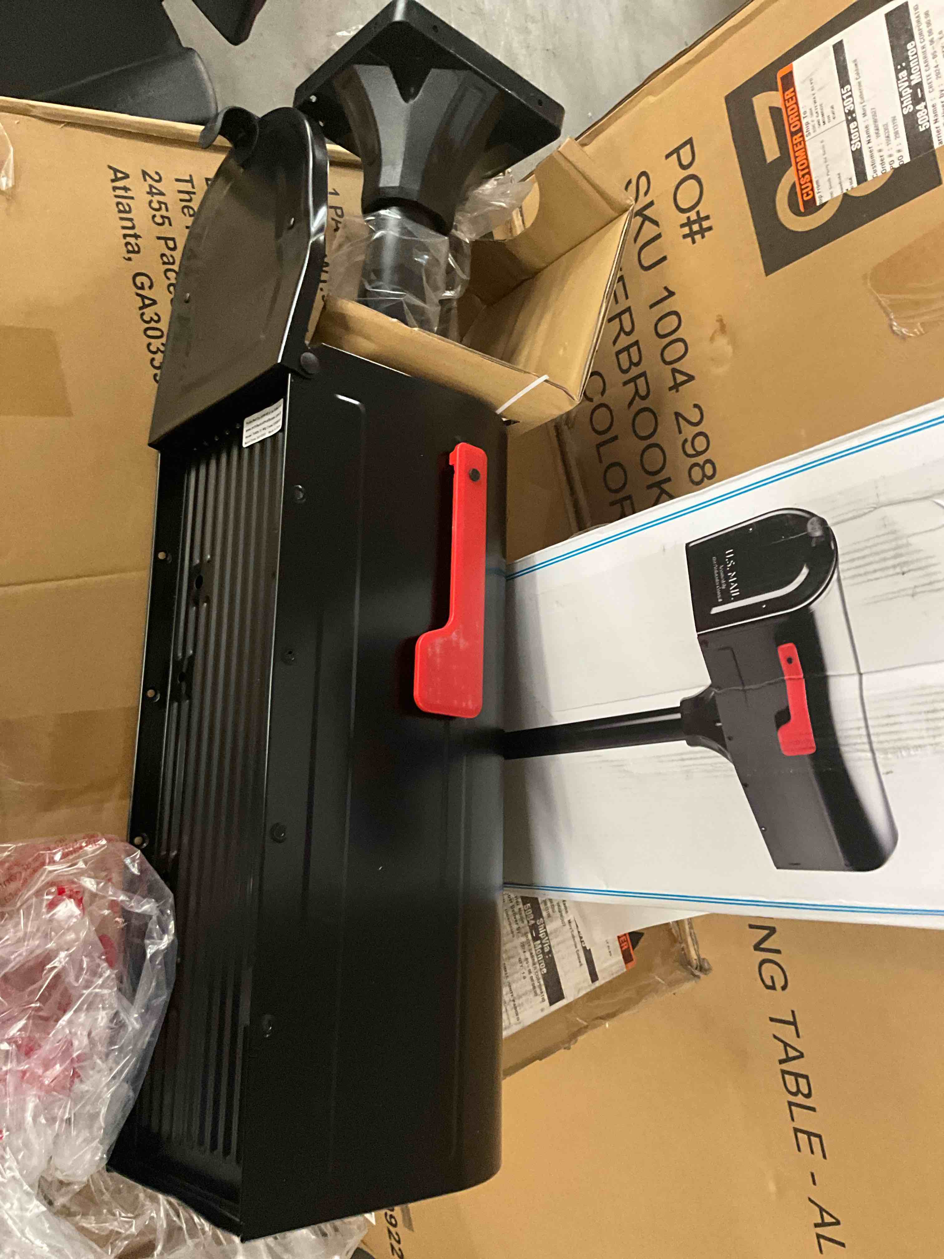 Architectural Mailboxes MB1 Post Mount Mailbox & Ground Post Kit