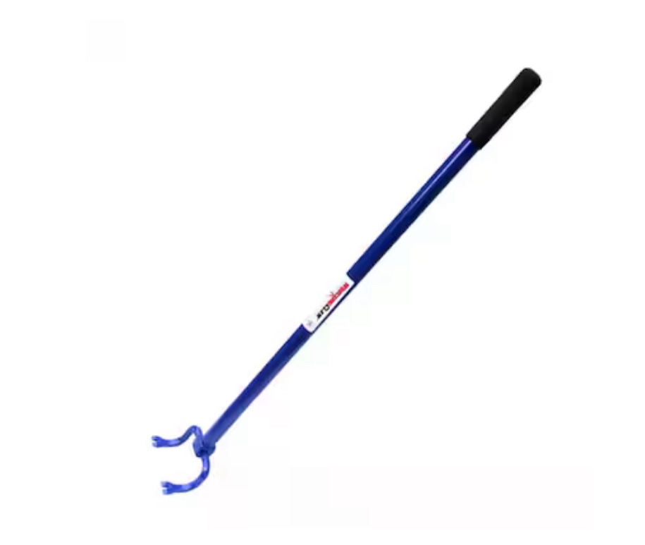 Wrecking Claw 46-in Steel Wrecking Bar, Ideal for Removing Decking and Floorboards, Dual Claw Nail 