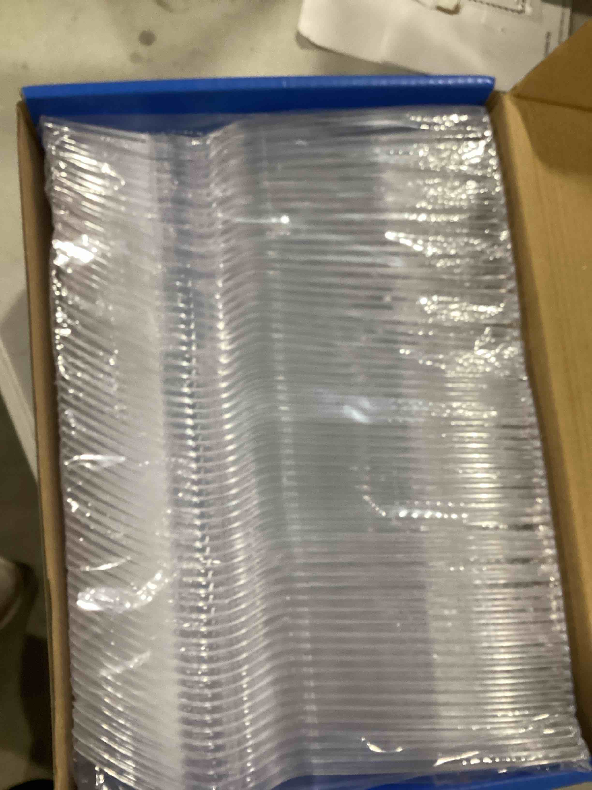 Condition photo showing New/Like New for 360 count extra heavy duty clear plastic forks disposable, bpa-free, heat resistant, solid and durable disposable forks bulk, premium plastic forks heavy duty for party supply