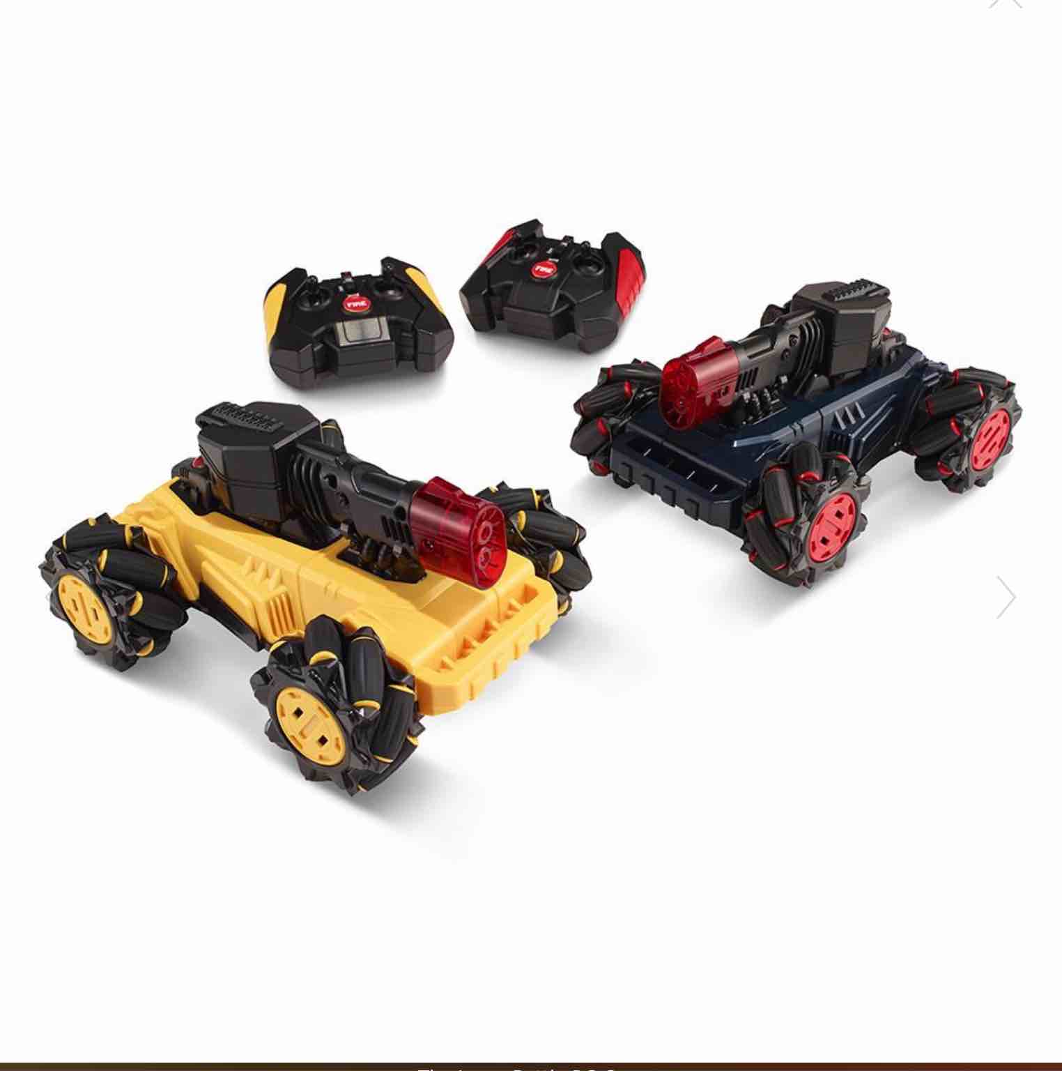 The Laser Battling RC Cars
