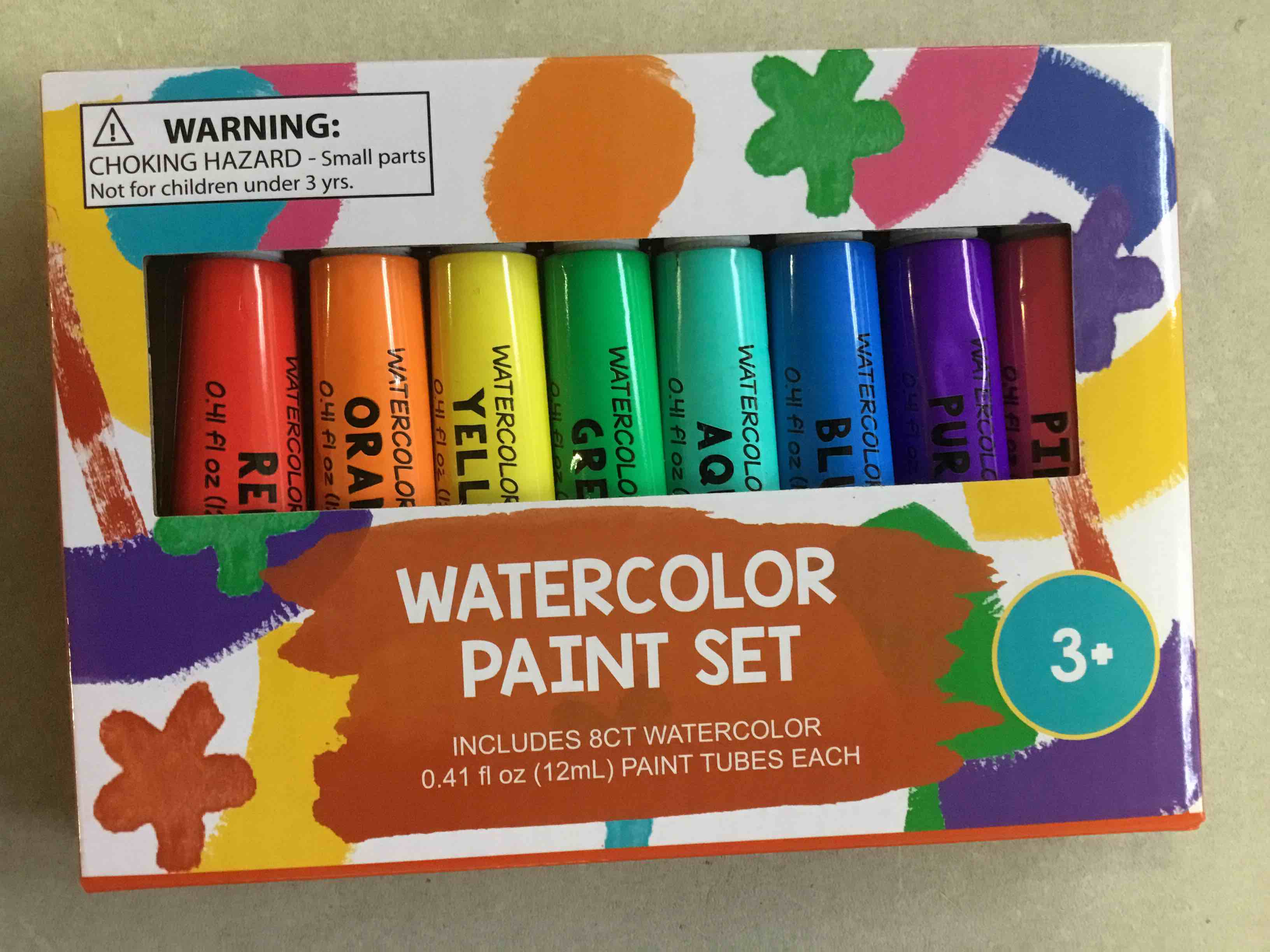 watercolor paint set