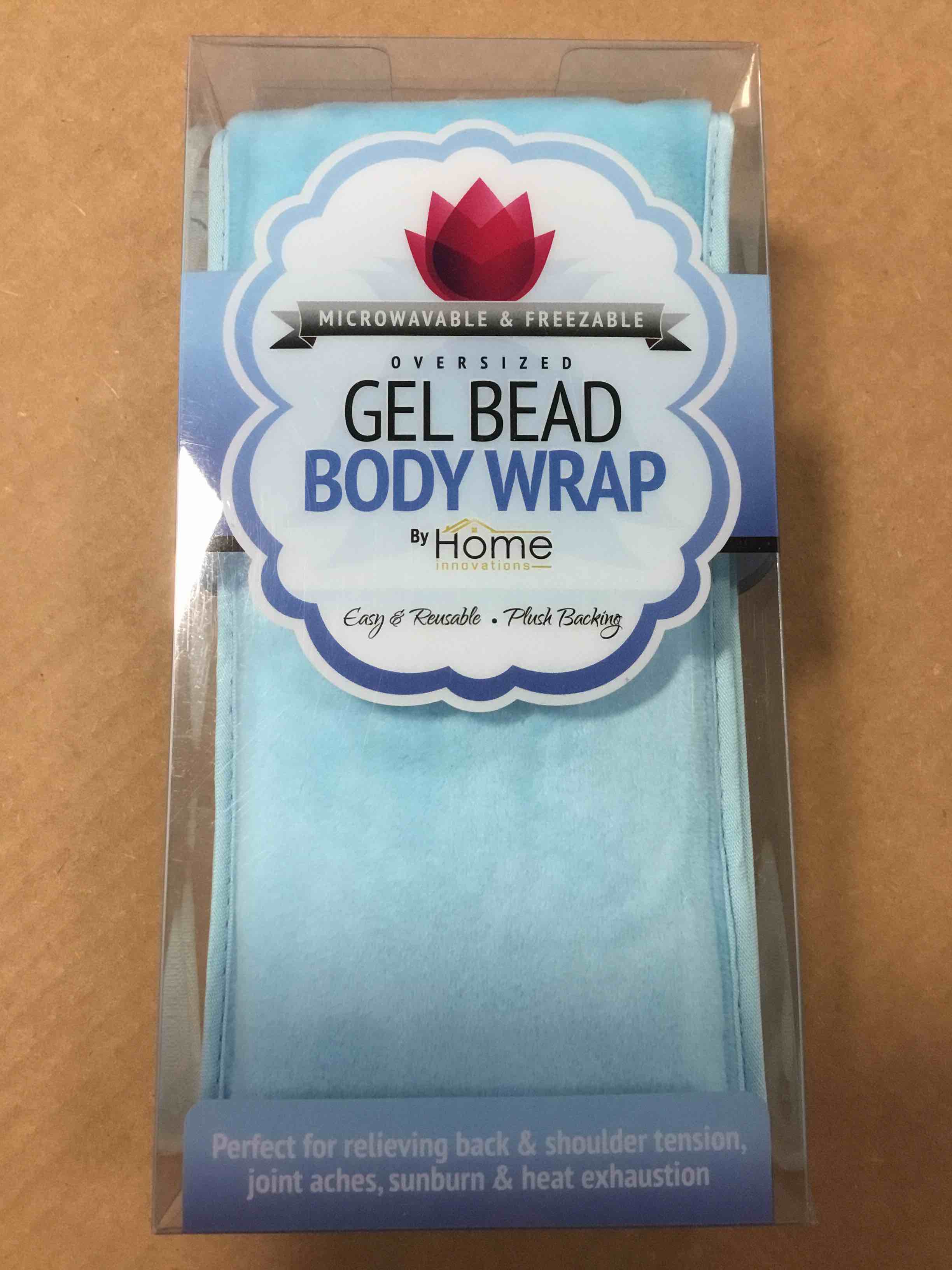 Microwave and Freezable Hot and Cold Gel Bead Spa Therapeutic Body Wrap