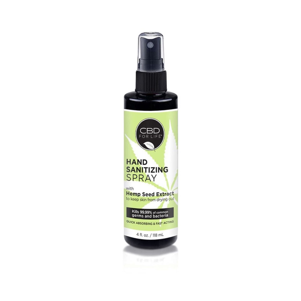 CBD For Life Gand Sanitizing Spray With Hemp Oil Extract4 Fl. Oz (bid per bottle your bid for 24 bottles)